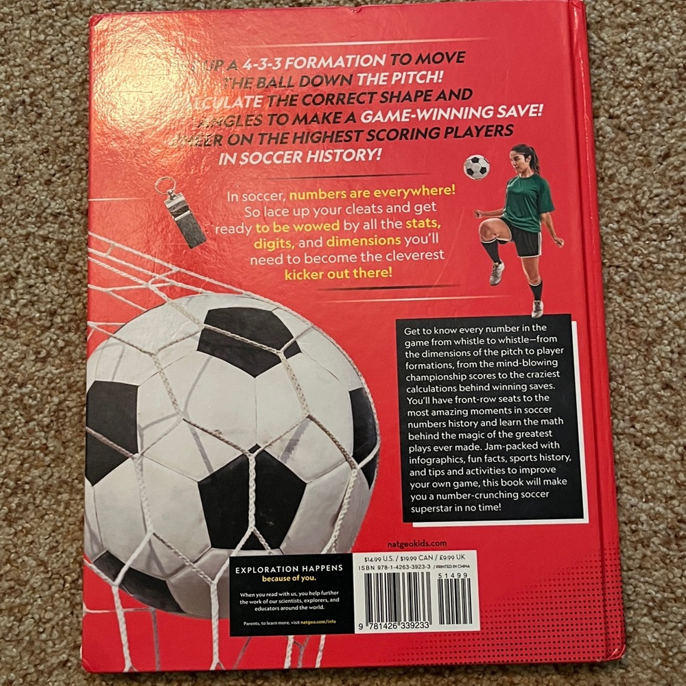 It's a Numbers Game! Soccer Book - Picture 2 of 2